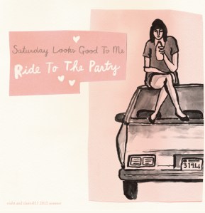 Saturday Looks Good To Me/Traffic Light: split 7"