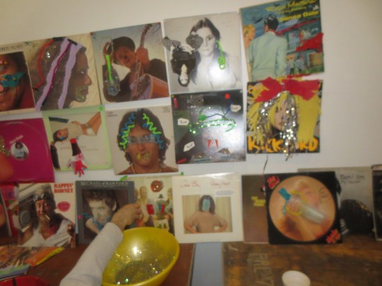 LP Modification Station @ WFMU Record Fair