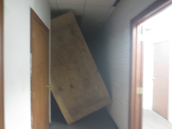 no access to the kitchen