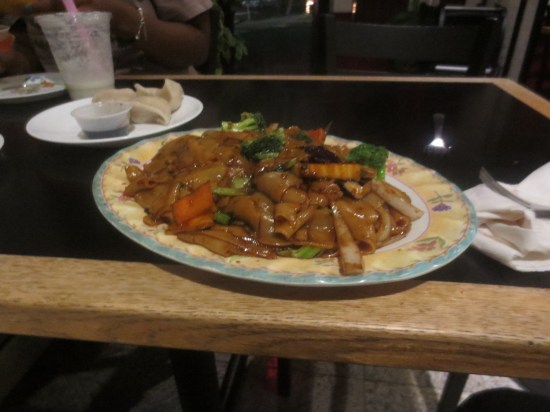 Pad See Yue @ Thai Noodle, New Brunswick, NJ