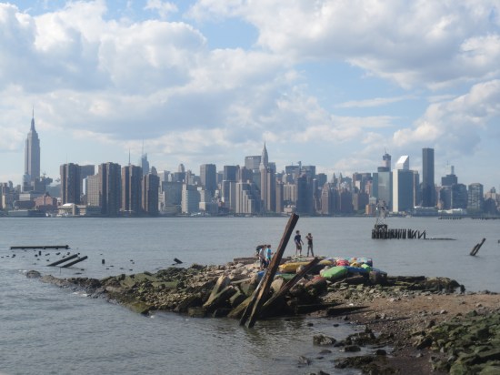 East River/Manhattan skyline from Williamsburg