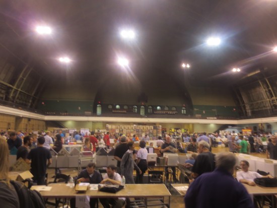 WFMU Record Fair @ 69th Regiment Armory, NYC