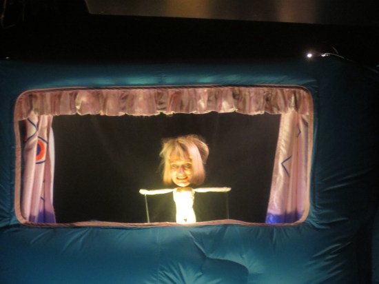 Miss Pussycat's puppet show