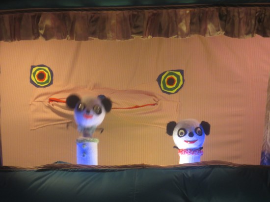 Miss Pussycat's puppet show