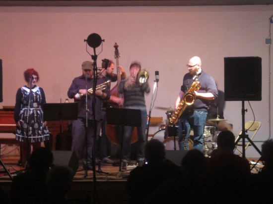 James Cornish and friends (Sara Grosky on vocals)