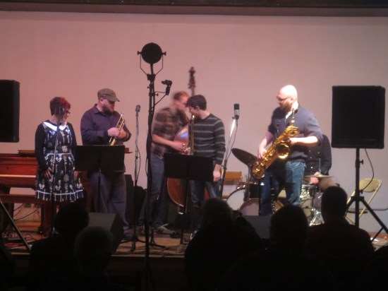 James Cornish and friends (Sara Grosky on vocals)