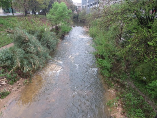 rainy river on 6th St.