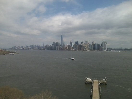 Manhattan from the pedestal of the statue